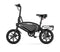 JETSON AXLE X ADULT 12” STEP OVER ELECTRIC FOLDING BIKE - BLACK - Like New