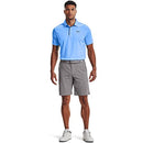 UNDER ARMOUR MEN'S TECH GOLF POLO LARGE CAROLINA BLUE (475)/PITCH GRAY - Brand New