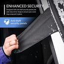 FrostGuard Deluxe Full-Coverage Windshield Cover Standard Size 41 x 59 - Black - Like New