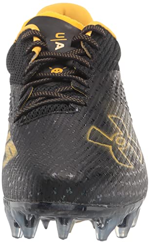 Under Armour Men's Blur Nitro Mc Football Shoe Black/Black/Steel Gold New