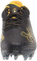 Under Armour Men's Blur Nitro Mc Football Shoe Black/Black/Stealth Gold Size 8 New