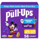 B08QR9F8C4 Pull-Ups Boys' Potty Training Pants 4T-5T 56 Count - Brand New