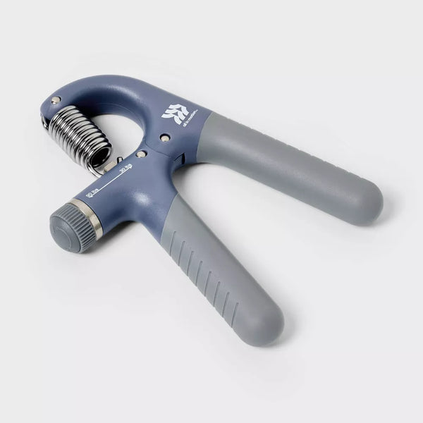 ALL IN MOTION ADJUSTABLE HAND GRIP TRAINER - BLUE/GRAY - Like New