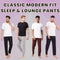 BLUE ICE MEN'S MODERN FIT CLASSIC LOUNGE PANTS - SIZE: MEN 2XL - BURGUNDY - Brand New