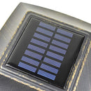iGlow 8 Pack Vintage Bronze 6 x 6 Solar Post Light SMD LED Deck Cap 6 x 6 - Brand New