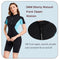 LEMORECN WETSUITS ADULT'S PREMIUM NEOPRENE DIVING SUIT 3MM WOMEN L - BLACK/AQUA - Like New