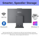 LENOVO IDEACENTRE AIO 27" FHD RYZEN 5 7535HS 1TB 32GB DDR5 F0HQ004JUS - GRAY - Like New
