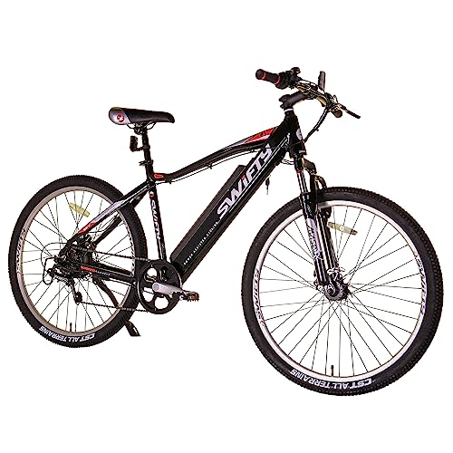 SWIFTY AT656 ELECTRIC BIKE FROM 36 VOLT 250W ELECTRIC BIKE FOR ADULTS – BLACK - Like New