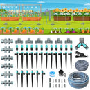 MIXC 230FT DRIP IRRIGATION SYSTEM KIT QUICK-CONNECT REPEATABLE ASSEMBLY - GRAY - Like New