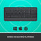Logitech K650 Signature Wireless Keyboard - Graphite - Scratch & Dent