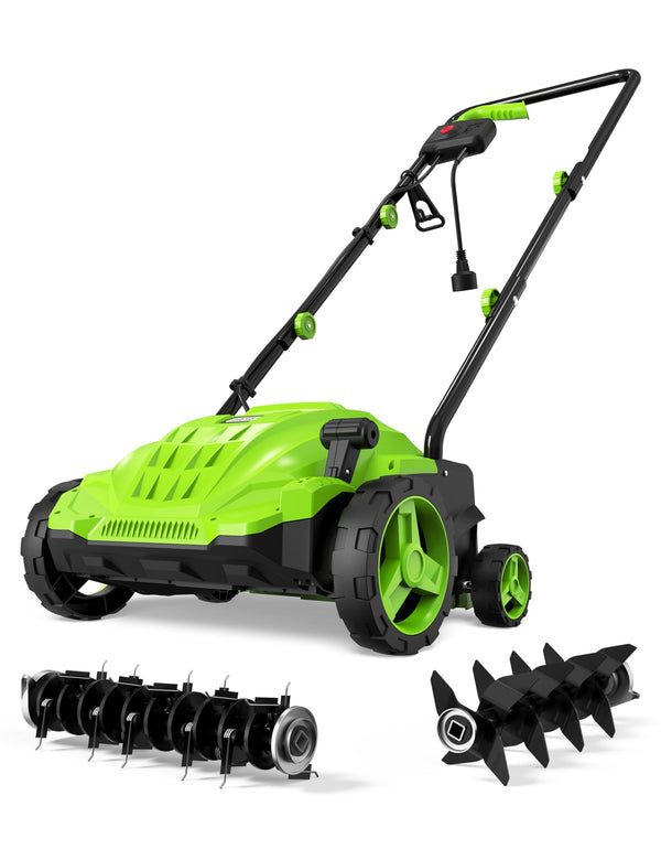 SWIPESMITH 13" 12 AMP ELECTRIC DETHATCHER SCARIFIER FOLDABLE - Scratch & Dent