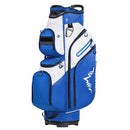 UNIHIMAL GOLF CART BAG, 15 WAY ORGANIZER DIVIDER TOP WITH HANDLES - BLUE/WHITE - Like New