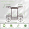 SORBUS GARDEN CART STAND FLOWER POT PLANT HOLDER 6 TIERS PARISIAN BRONZE - Like New