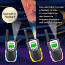 LOOIKOOS Walkie Talkies for Kids 3 KMs Long Range Boys and Girls 3 Pack - BLACK - Like New