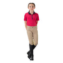 B09ZJTVZYP HORZE Rover Kids' Tall Field Boots, Size 4, Black - Like New