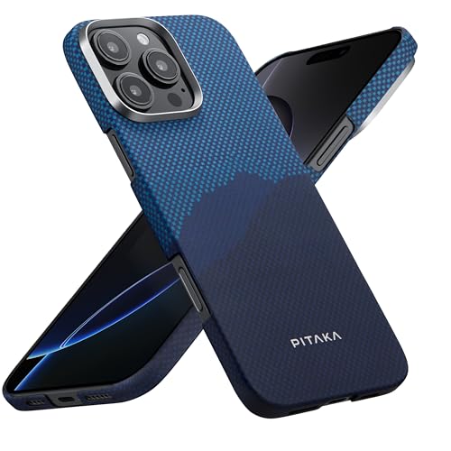 Pitaka iPhone 16 Pro Case Compatible with MagSafe Thin & Light Caseless Feel - Like New