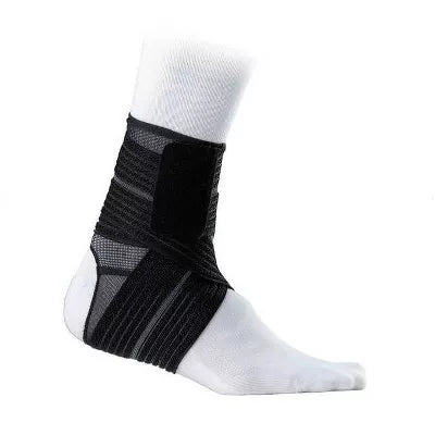 MCDAVID SPORT ANKLE SLEEVE WITH WRAP SUPPORT S/M - BLACK - Like New