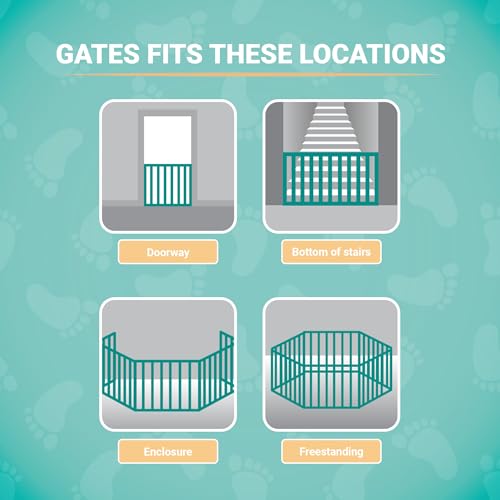 KIDCO CUSTOM FIT AUTO CLOSING HEARTHGATE G3111 - BLACK - Like New