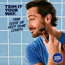 DOLLAR SHAVE CLUB DOUBLE HEADER ELECTRIC TRIMMER - BLACK/BRONZE - Brand New