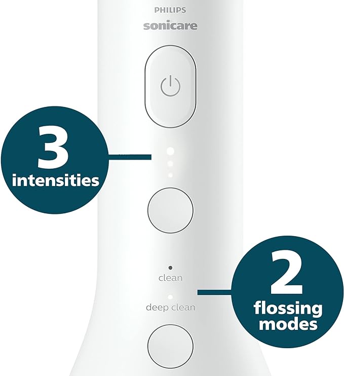 Philips Sonicare Cordless Power Flosser 3000 HX3826-21 - WHITE - Scratch & Dent