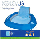 Kelsyus Spring Float Pool Chair, Light Blue - Brand New