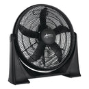 ALERA 20 3-SPEED SUPER-CIRCULATOR TILT FLOOR FAN - BLACK - Like New