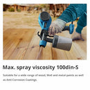 Tilswall Paint Sprayer Alien500 Lightweight HVLP Spray Gun, 4 Nozzles Patterns - Like New
