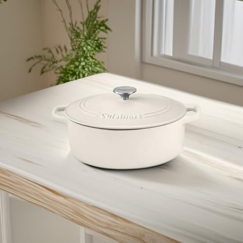 CUISINART CASSEROLE 5.5 QT CI755-30SWM-NEW - MATTE SNOW WHITE - Brand New