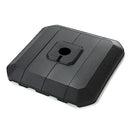 Home Zone Living 168lb Offset Cantilever Fillable Patio Umbrella Base Stand - Like New