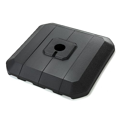 Home Zone Living 168lb Offset Cantilever Fillable Patio Umbrella Base Stand - Like New