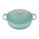 Le Creuset Enameled Cast Iron Signature Sauteuse Oven, 3.5 qt. 21145 - COOL MINT - Brand New