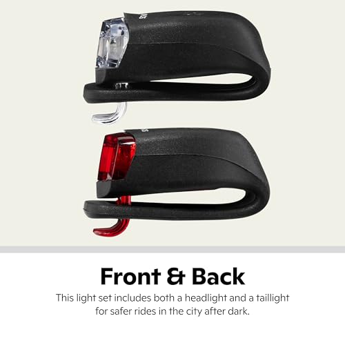 SCHWINN QUICK WRAP BIKE REAR LIGHT TOOL FREE BRIGHTNESS SW79070A - BLACK - Brand New