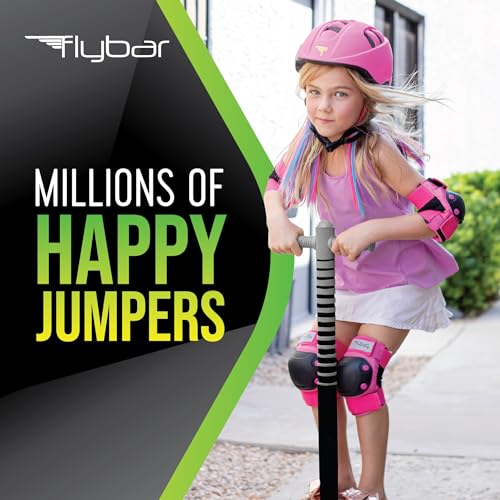 FLYBAR MAVERICK 2.0 FOAM POGO STICK KIDS 5+ 40 TO 80LB OUTDOOR - BLACK LIGHTNING - Like New