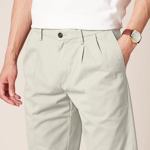 AMAZON ESSENTIALS MEN'S CLASSIC-FIT CHINO PANT AVAILABLE BIG & TALL - STONE - Brand New