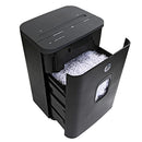HP - PAPER SHREDDER MICRO CUT, 16-SHEET MANUAL FEED 91044Q - BLACK - Like New