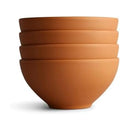 YEAR & DAY OUTDOOR SET OF 4 SMALL BOWLS, 5.75 INCH - CANYON TERRACOTTA - Like New