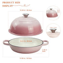 DVK Dutch Oven Pot Lid Sourdough Bread Baking Enameled 6 Qt Cast Iron Dutch - Like New