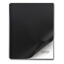 GBC SOLIDS STANDARD PRESENTATION COVERS, SQUARE CORNERS (2514493) - BLACK - Brand New