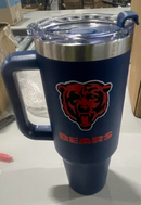 THE MEMORY COMPANY OFFICIALLY LICENSED NFL 40OZ TUMBLER CHICAGO BEARS - Like New