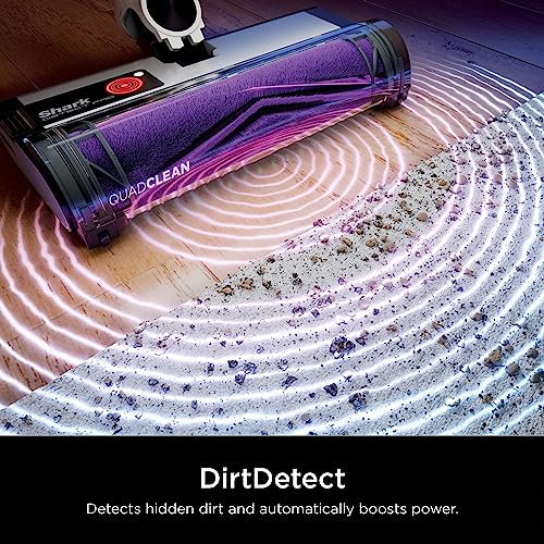SHARK DETECT PRO CORDLESS STICK VACUUM QUA MULTI-SURFACE, IW1615QGN-T6 - WHITE - Like New