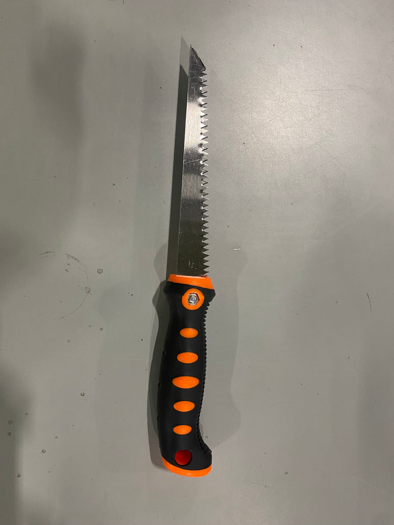 GENERIC DRY WALL CUTTING KNIFE, 6" ORANGE HANDLE - ORANGE BLACK - Like New