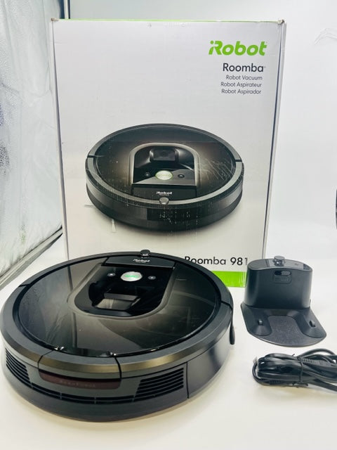 iRobot Roomba 981 Robot Vacuum-Wi-Fi Connected R981020 - Black - Scratch & Dent
