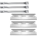 Stainless Steel Grill Burner and Heat Plates for Kenmore 3 Burner Gas Grill - Like New