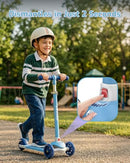 GOTRAX KS1 KIDS KICK SCOOTER, 3 WHEELS FOR BOYS & GIRLS 2-8, GIFTS - BLUE - Like New