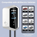Paris Rhône Level 2 EV Charger 48 Amp UL Listed 11.5KW Smartlife App - SILVER - Like New