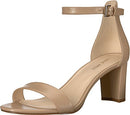 Nine West Women's Pruce Heeled Sandal - Natural Leather - Size 5 - Brand New