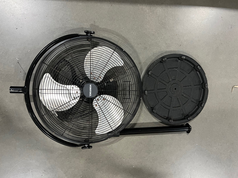 WORKFORCE HEAVY-DUTY PEDESTAL FAN SFC-500B - BLACK Like New