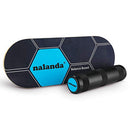 NALANDA BALANCE BOARD STABILITY CORE BOARD WITH ANTI-SLIP SURFACE - BLACK/BLUE - Like New