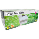iGlow 18 Pack White Outdoor Garden 5x5 Solar LED Cap Square Fence Light - Brand New