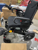 AIRHOT FOLDABLE ELECTRIC WHEELCHAIR FOR ADULTS, DURABLE FRAME 350LBS - BLACK - Like New